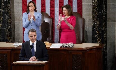 Η αποτίμηση των Αμερικανών για την ομιλία Μητσοτάκη στο Κογκρέσο. Σαφή μηνύματα για κυπριακό και υπερπτήσεις